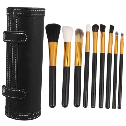 Angoily Aufbewahrungsbox Für Make-up-Pinsel Kosmetik Schmuckorganisator Für Kinder Make-up-reisetaschen-Organizer Bürsten-Organizer-etui Pu-Leder Fräulein Mäppchen Bilden von Angoily