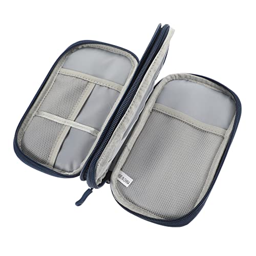 Angoily Kabel Organizer Tasche Für Zubehör Aufbewahrungstasche Mit Reißverschluss Kompakt Und Leicht Für Reisen Urlaub Und Outdoor-aktivitäten von Angoily