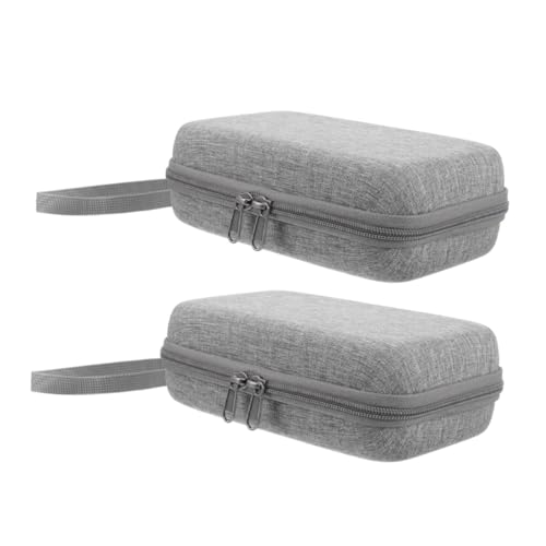 Angoily Aufbewahrungstasche für Make-up-Tools Große Kapazität Make-up-Pinsel-Tasche Make-up-pinselhalter Koffer für Die Reise Mini-Koffer für Damen von Angoily