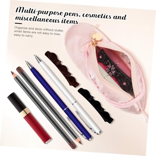 Angoily Ballettschuh Federmäppchen mit Großem Fassungsvermögen Vielseitig als Make Up und Kosmetiktasche für Mädchen und Frauen Tragbare Tanztasche aus Robustem Stoff Charmantes Design von Angoily