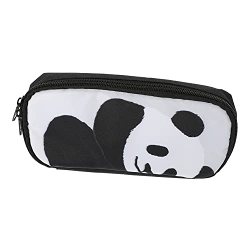 Angoily Bleistiftbeutel Mit Großer Kapazität Niedlicher Panda Design Aus Strapazierfähigem Oxford Schreibwarenorganisator Für Schule Und Studium Vielseitig Einsetzbar von Angoily