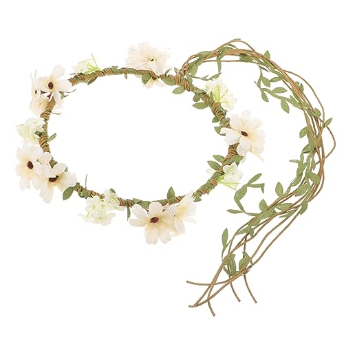 Angoily Stirnbänder für Frauen Haarschmuck für Damen hochzeitshaar schmuck wedding hair accessories Haargummi Tiara Damen-Stirnband Hochzeitshaarschmuck für Bräute Stroh von Angoily