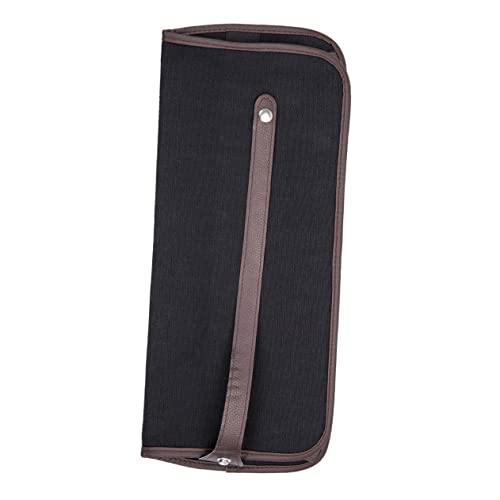 Angoily Canvas Stifterolle Federmäppchen Rollmäppchen für Künstler und Studenten Robustes Pencil Wrap Case zur Organisierten Aufbewahrung von Buntstiften und Pinseln Tragbar und Praktisch von Angoily