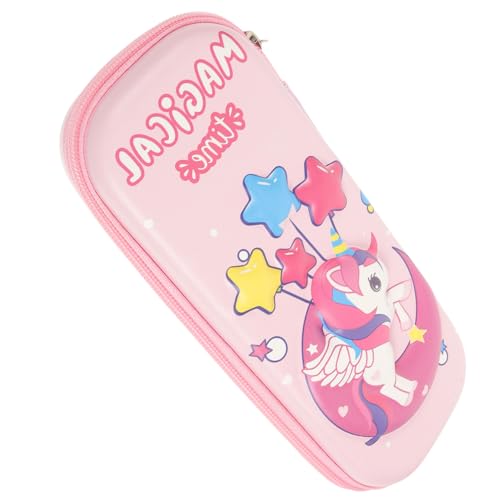 Angoily Einfache Bleistifttasche für Mädchen Kratzfestes Stiftetui Großer Stifte Organizer Tragbare Federtasche Multifunktionale Schreibwarenaufbewahrung von Angoily