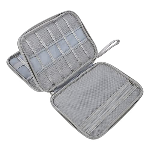 Angoily Kabelaufbewahrungstasche Mit Reißverschluss Elektronik-Organizer Für Reise-Kabel-Management Robust Und Langlebig Für Elektronikzubehör von Angoily