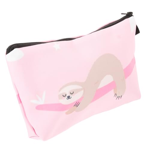 Angoily Makeup Tasche Digitaldruck-Faultier Aufbewahrungsbeutel Kosmetiktasche durchsichtiger Kulturbeutel Reise-Waschtisch Make-up-Organizer-Tasche Make-up-Taschen Reise-Kulturbeutel von Angoily