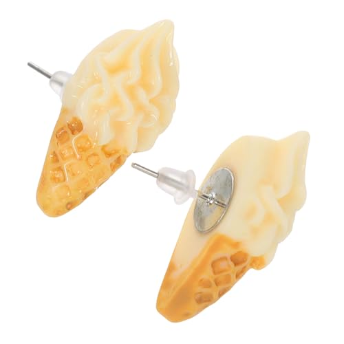 Angoily Eiscreme ohrstecker für Frauen Leichtes Harz Schmuck Süße Ohrschmuck Geschenke für Mädchen Allergiefrei Langlebig Modisch von Angoily