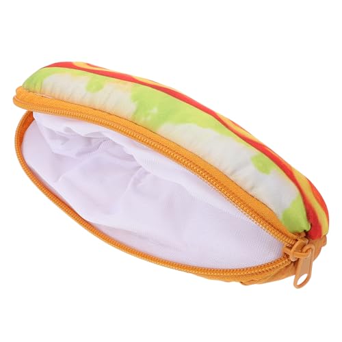 Angoily Federmäppchen Brot schnell Schule dekorative Schreibwarentasche Multifunktional Kind für schreibwaren Organizer Schreibzeugtasche kleine Bleistifttasche Federmäppchen klein Plastik von Angoily