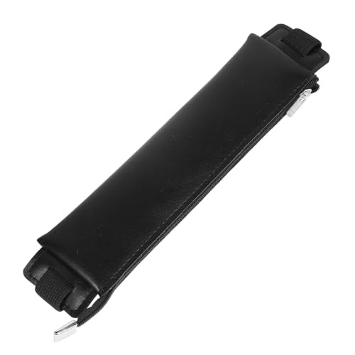Angoily Federmäppchen Schreibwarenbeutel Stifthalter Mit Gummiband Bleistifthalter Für Notizbuch Beutelhalter Schreibwarentasche Mit Reißverschluss Notebook-stifttasche Stifthülle Pu Black Angoily Federmäppchen Schreibwarenbeutel Stifthalter Mit Gummiband Bleistifthalter Für Notizbuch Beutelhalter Schreibwarentasche Mit Reißverschluss Notebook-stifttasche Stifthülle Pu Black von Angoily