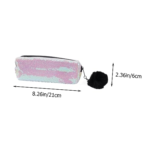 Angoily Glitzerndes Federmäppchen mit Meerjungfrau Design Multifunktionale Kosmetiktasche für Reisen und Camping für und Damen Angoily Glitzerndes Federmäppchen mit Meerjungfrau Design Multifunktionale Kosmetiktasche für Reisen und Camping für und Damen von Angoily