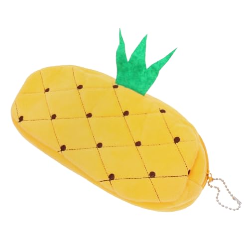 Angoily Großer Kawaii Plüsch Bleistiftbeutel mit Reißverschluss Niedlicher Federmäppchen für Mädchen Geräumiger Stiftbeutel für Schule und Büro Multifunktionale Aufbewahrungstasche aus von Angoily