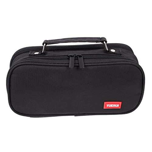 Angoily Großer Multifunktions Stiftbeutel aus Oxford Stufiges Mäppchen für Stifte und Zubehör Langlebig und Praktisch für Schule von Angoily