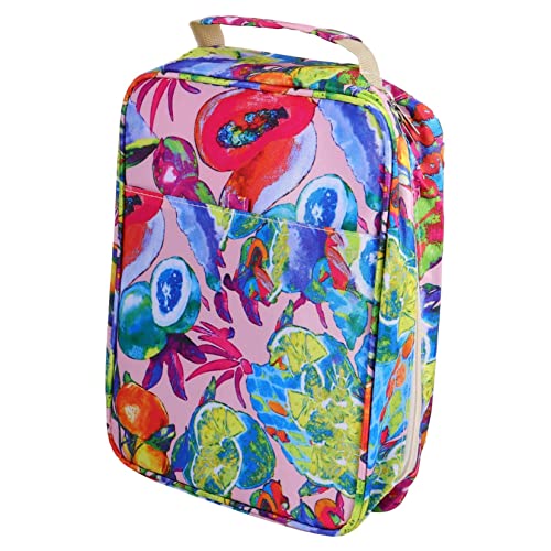 Angoily Großes Federmäppchen mit Fächern Tragbare Stiftemappe mit Praktischem Reißverschluss Organizer für Schüler Künstler und Bunte Stifte Handliches Schreibwaren Etui für Unterwegs von Angoily