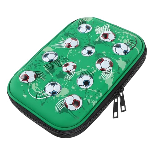 Angoily Großes Federmäppchen mit Reißverschluss Material Vielseitige Stifttasche für Schule und Büro Kompakt und Robust Geeignet für Jugendliche von Angoily