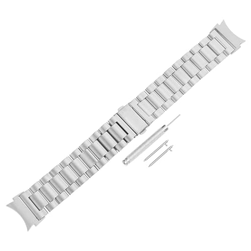 Angoily Gurt Handuhr für Herren Edelstahlarmband stainless steel inoxlm agn uhrenarmbänder rostfreies Uhrenarmband Schnellverschluss-Uhrenarmband Universal- Anschauen Mann Rostfreier Stahl von Angoily