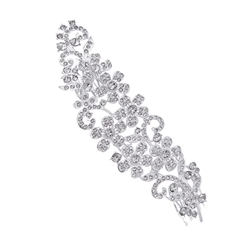 Angoily Haarkamm aus Kristall hochzeitshaar schmuck wedding hair accessories Haarspangen und Kämme für Hochzeiten Hochzeits-Tiara Hochzeit Haarkamm Hochzeitskopfschmuck von Angoily