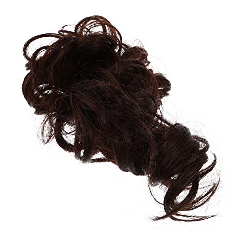 Angoily Synthetisches Chignon-haarteil Mit Lockigem Dutt Leicht Zu Tragen Haar-dutts Haar-accessoires Für Damen Dutt-haarteil Für Hochzeiten Und Abschlussbälle von Angoily