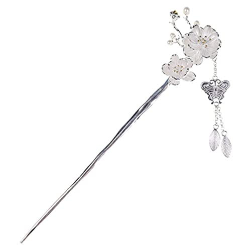 Angoily Retro Haarstab Quaste Damen Haarschmuck Essstäbchen Für Haare Blume Haarstab Haargabel Für Hochzeit von Angoily