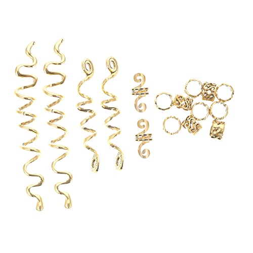 Angoily Haarschmuck 16 Stück Geflochtene Haare Zinklegierung Ringe Clips Für Frauen Modeschmuck Angoily Haarschmuck 16 Stück Geflochtene Haare Zinklegierung Ringe Clips Für Frauen Modeschmuck von Angoily