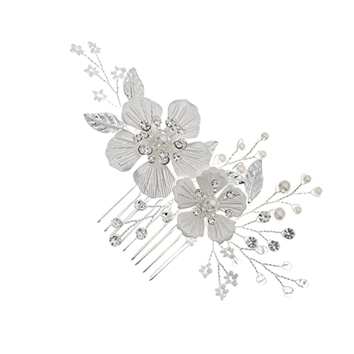 Angoily Haarschmuck für die Braut hair accessories for girls brauthaatschmuck Hochzeitshaar Hochzeit Haarschmuck Tiara braut kopfschmuck Hochzeit Haarkamm Kristall Zubehör von Angoily