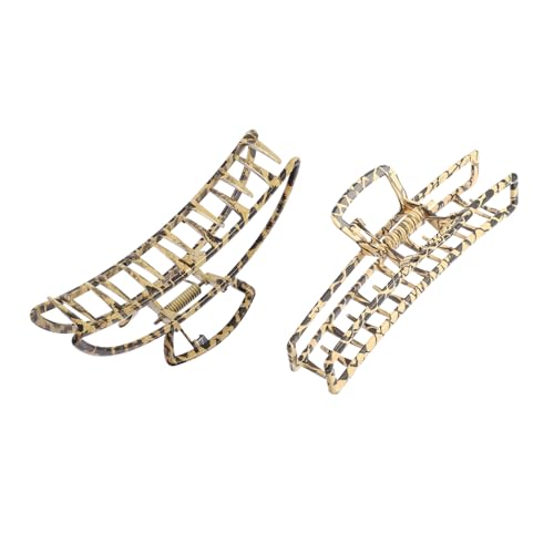 Angoily Haarspangen Leopardenmuster Für Damen Haarklammern Als Kopfschmuck Exquisiter Haarschmuck Mit Leoparden-haarschmuck Geeignet Für Täglichen Gebrauch Und Partys von Angoily