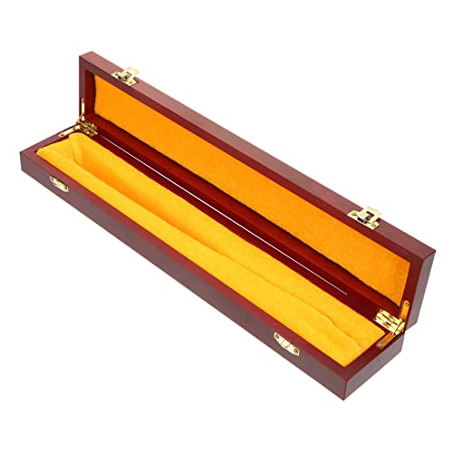 Angoily Holz Aufbewahrungbox Im Chinesischen Stil Faltfächer-Organizer Mit Deckel Vintage-holzbox Für Handfächer Und Kleinigkeiten von Angoily