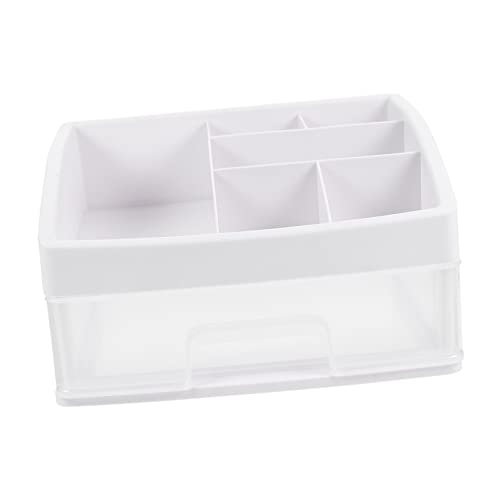 Angoily Kasten Desktop-aufbewahrungsbox Aufbewahrungskoffer Für Kosmetika Make-up-organizer Tischständer Make-up-schubladen Vorratsbehälter Kosmetik-organizer Bilden Veranstalter Plastik von Angoily