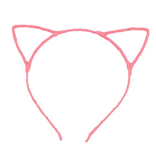 Angoily Katzenohren-Stirnband Gepardenohren-Stirnband Für Frauen Und Mädchen Haarreifen Mit Leopardenmuster Für Geburtstag Halloween Weihnachten Cosplay Kostüm Party-Dekoration von Angoily