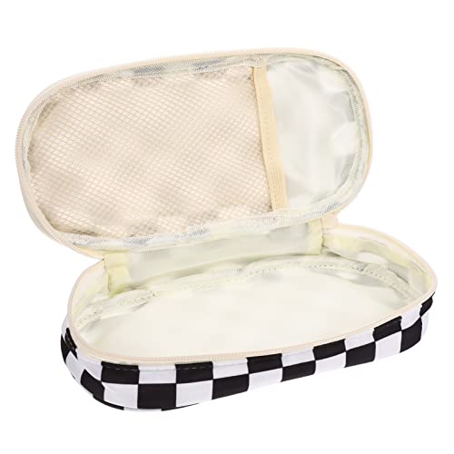 Angoily Ästhetisches Federmäppchen Organizer Für Studenten Große Kapazität Kratzfestes Und Schmutzabweisendes Material Mit Mehreren Fächern Für Schule Büro Und Reisen von Angoily