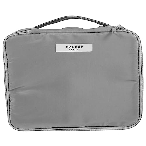 Angoily Kosmetiktasche mit großem Fassungsvermögen Taschen-Organizer-Beutel Abnehmbarer Organizer Make-up-Organizer-Tasche Make-up-Taschen Toilettenartikel-Organizer Makeup Tasche Sanft von Angoily