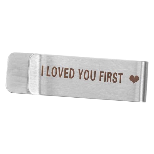 Angoily Krawattenklammer für Vater Braut Hochzeits Krawattennadel aus Poliertem Eleganter Anzug Zubehör für Verschiedene Anlässe und Krawattenfarben von Angoily