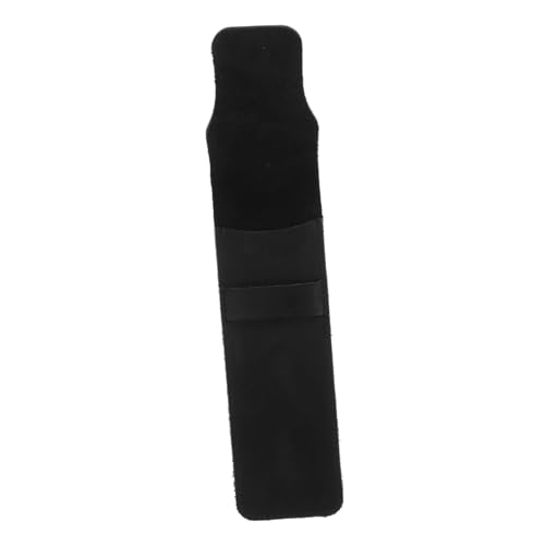 Angoily Leder Federmäppchen Klein Vintage Stiftetui Kratzfest Leicht Tragbar für Füllfederhalter Kugelschreiber Bleistifte Büro Alltag von Angoily