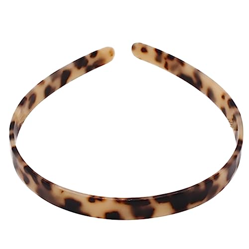 Angoily Leopard-Stirnband leopard haarreif leoparden haarreif Kopfbedeckungen für Damen Haarreifen Haarband Haargummi Haarschmuck breites Stirnband Mädchen Presseausweis von Angoily