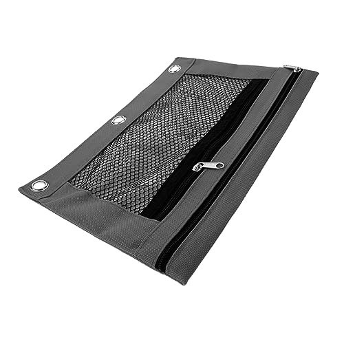 Angoily Tragbare Stifttasche Für Binder Bleistift Beutel Schreibwaren Stift Tasche Mit Reißverschluss Für Zuhause Büro Reisen von Angoily