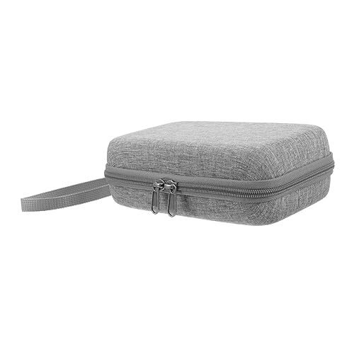 Angoily Make-up-Koffer Abnehmbarer Touch-Spiegel Hartes Make-up-reiseetui Kompakter Mini-Koffer Tasche Geldbörse von Angoily