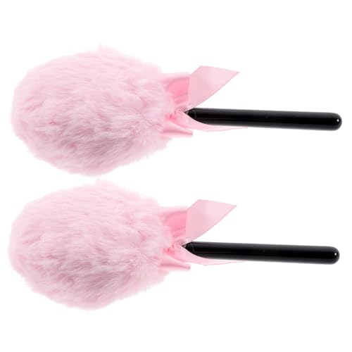 Angoily Make-up Pads 2pcs Weichen Flauschigen Gesicht Puff Frauen Make-up Werkzeuge Einfach von Angoily