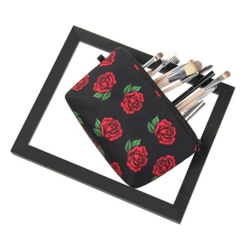 Angoily Makeup Tasche aufbewahrungssack federmäppchen umzugsetiketten Swallet Make-up-Taschen Make-up-Organizer-Tasche Kosmetiktasche Multifunktion Kosmetikkoffer Fräulein von Angoily