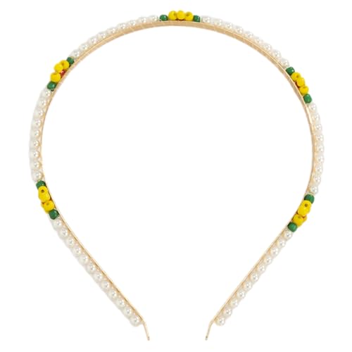 Angoily Metall-stirnband Für Damen Modisches Haar-accessoire Stirnbänder Für Frauen Gänseblümchen-blumen-haarschmuck Für Die Braut von Angoily
