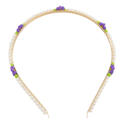 Angoily Metall-stirnband für Damen Haarband Accessoires Hochzeits-haarschmuck für Die Braut Elegantes Kopfstück für Die Hochzeit Damen-haarband Zum Stylen von Angoily
