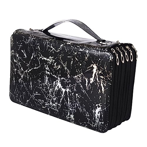 Angoily Multi Layer Stifteetui Großer Kapazitäts Federmäppchen für Bleistifte Zeichnungsutensilien und Schulbedarf für Unterwegs Aufbewahrung von Schreibwaren von Angoily