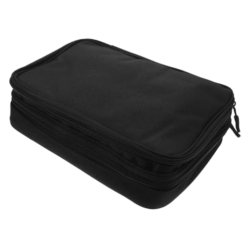Angoily Elektronik Organizer Tasche Kabelorganisator Tasche Mit Doppeltem Aufbewahrungssystem Reisen Und Büro Tragetasche Für Datenkabel Powerbank Kopfhörer Und Kleines Zubehör von Angoily