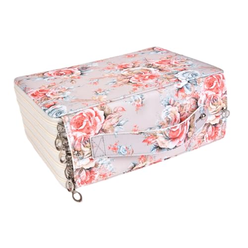 Angoily Multilayer Federmäppchen mit Fächern Große Kapazität Stifttasche aus Robustem Material Schützend und Langlebig für Künstler und Schüler mit Reibungslosem Reißverschluss von Angoily