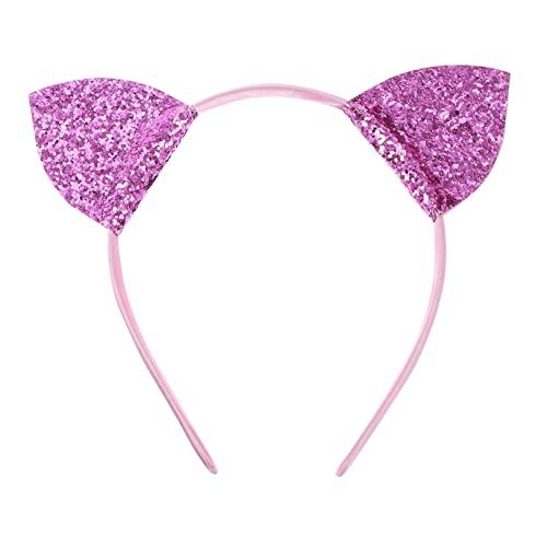 Angoily Ohrenstirnband Für Kinder Haarschmuck Harz Vorgeben Violett Halloween von Angoily