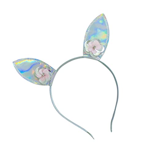 Angoily kinder haarschmuck party zubehör kinder Stirnbänder für Kinder Hasenohren Stirnband Haargummi Haarband Tiara Cosplay-Party-Kopfschmuck Tierhaar Prinzessin Geschenk von Angoily