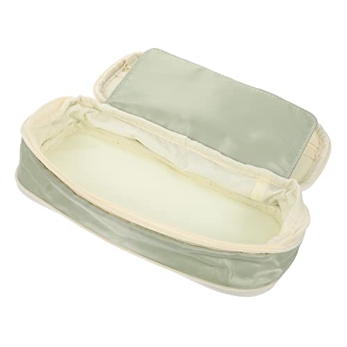 Angoily Pencil Bag Make -up Pinselspeicherbox Bleistift Organizer Beutel Federmäppchen aus Stoff süße Bleistiftbeutel-Ästhetik Schreibwarenstiftbeutel Netter Bleistiftbeutel Segeltuch Grün Angoily Pencil Bag Make -up Pinselspeicherbox Bleistift Organizer Beutel Federmäppchen aus Stoff süße Bleistiftbeutel-Ästhetik Schreibwarenstiftbeutel Netter Bleistiftbeutel Segeltuch Grün von Angoily