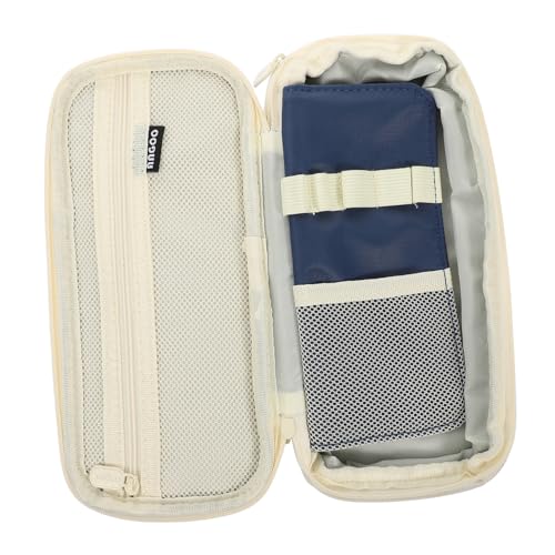 Angoily Pencil Bag Make -up Pinselspeicherbox Bleistiftbeutel-ästhetik Kapazität Federmäppchen Süßes Federmäppchen Für Damen Büro-Aufbewahrungstasche Markerorganisator Segeltuch Angoily Pencil Bag Make -up Pinselspeicherbox Bleistiftbeutel-ästhetik Kapazität Federmäppchen Süßes Federmäppchen Für Damen Büro-Aufbewahrungstasche Markerorganisator Segeltuch von Angoily