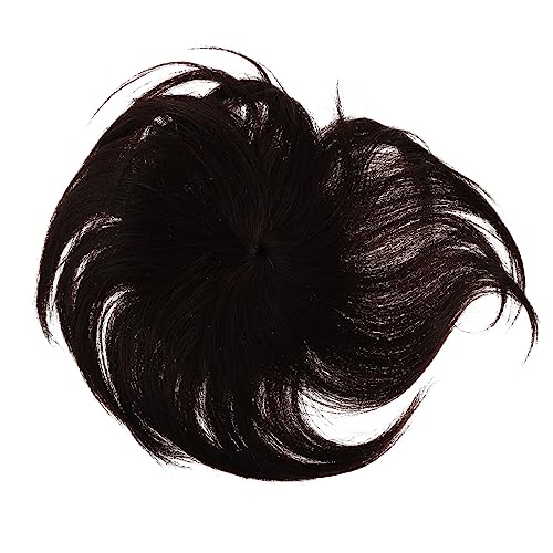 Angoily Clip-on-perückenteil Für Frauen Echthaar- Glatte Flauschige Haarspangen Für Den Täglichen Gebrauch Angoily Clip-on-perückenteil Für Frauen Echthaar- Glatte Flauschige Haarspangen Für Den Täglichen Gebrauch von Angoily