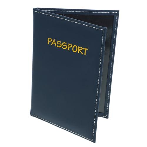 Angoily Reisepass kartenhalter reisebrieftasche für Kartenset Reiseetui Kartenetui Damen personalisiert Ausweis Pass-Aufbewahrungshalter Auto mit Versicherungs- und Zulassungsinhaber Leder von Angoily