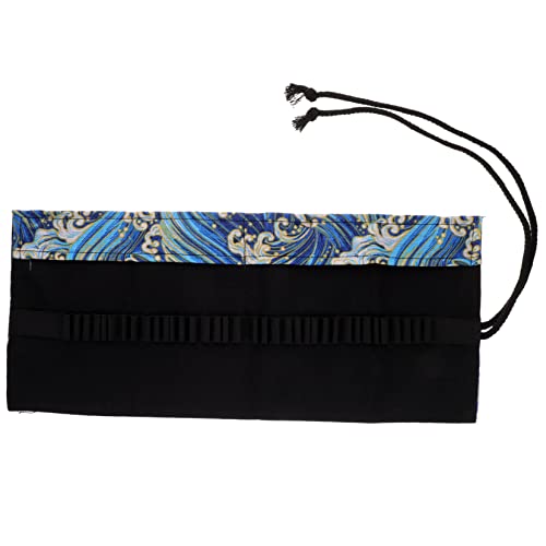 Angoily Stifterolle für Bleistifte Große Kapazität Tragbarer Buntstift Organizer Rollbare Stiftetasche für Kunststudenten von Angoily