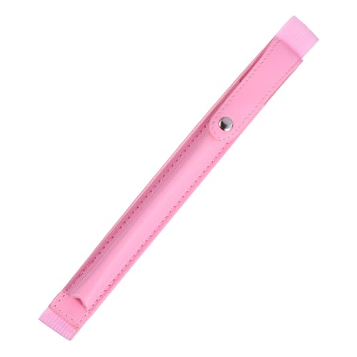 Angoily Stift Klaviatur Abs Abdeckung Federmäppchen Tablette Bleistift Schutzhülle Bleistifthalter Griff Bürsten Stifthalter Für Schreibtisch Stifthalterhülse Stifte Leder Rosa von Angoily
